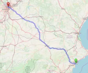 travel alicante to madrid