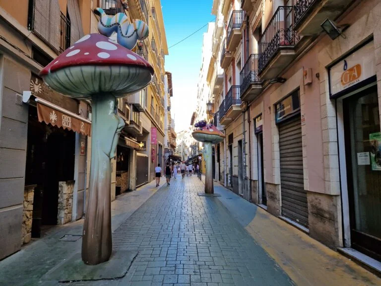 Ulica Grzybowa w Alicante - bajka w prawdziwym świecie
